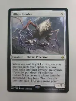 MTG Blight Herder Battle for Zendikar Regular Rare - Image 1