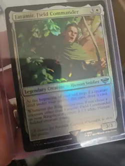 Faramir, Field Commander Foil Lord Of The Rings LTR MTG PACK FRESH #0014 FOIL - Image 3