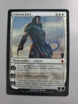 MTG Gideon Jura Rise of the Eldrazi Regular Mythic - Image 1