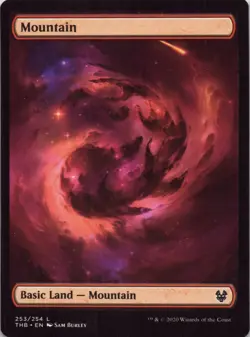 2x Basic Lands (Plains 250/254 & Mountain 253/254) - MTG Theros Beyond Death NM - Image 5