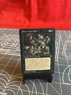 Vintage 1995 MTG Ice Age Dance Of The Dead Card - Image 1