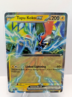 Tapu Koko ex 051/159 Double Rare Journey Together Pokemon - Pack Fresh Near Mint - Image 1