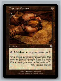 Magic The Gathering Invasion Tigereye Cameo #314/350 MTG TCG CCG - Image 1