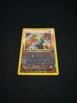 Pokemon TCG WOTC NM/MINT Entei #33 Swirl Black Star Promo - Image 2