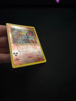 Pokemon TCG WOTC NM/MINT Entei #33 Swirl Black Star Promo - Image 3
