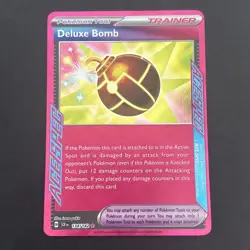 Deluxe Bomb 134/142 Holo SV: Stellar Crown Ace Spec Rare Pokemon TCG NM 2024 - Image 1