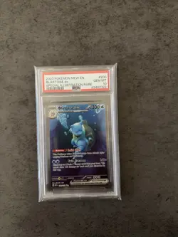 2023 Pokemon Scarlet Violet 151 Blastoise EX SIR #200 PSA 10 - Image 1