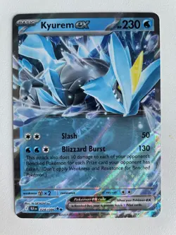 Pokemon TCG: 2025 Black Bolt Double Rare Kyurem EX (028/086) - Image 1
