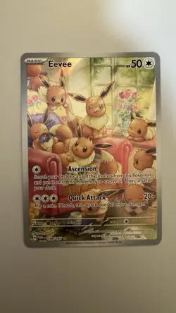 Eevee - 188/167 - Pokemon Twilight Masquerade Illustration Rare NM - Image 1