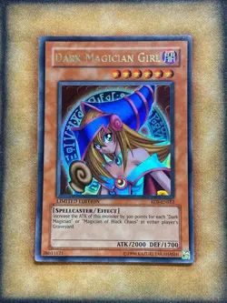 Yugioh Dark Magician Girl RDS-ENSE2 Ultra Rare Limited Edition LP - Image 1
