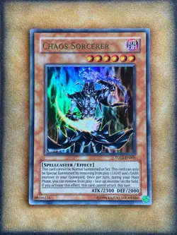 Yugioh Chaos Sorcerer TU02-EN001 Ultra Rare EURO PRINT ENGLISH VLP (1) - Image 1