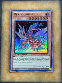 Yugioh Brain Crusher STP7-EN001 Speed Duel Ultra Rare NM - Image 1