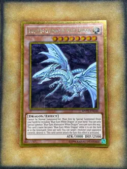 Yugioh Blue-Eyes Alternative White Dragon MVP1-ENG46 Gold Rare Unl NM - Image 1