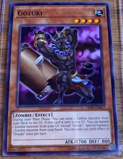 Yugioh! Gozuki - OP06-EN017 - Common - Unlimited Edition LP, English - Image 1