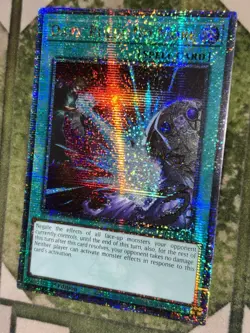 YuGiOh DARK RULER NO MORE Quarter Century Secret Rare RA01-EN060 - Image 1