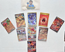 Pokemon 79 Card Fire Lot: Charizards, Gold Rare, Vintage WOTC Holos, Shadowless - Image 2