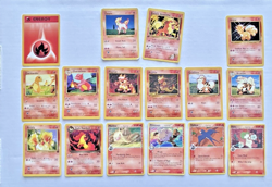 Pokemon 79 Card Fire Lot: Charizards, Gold Rare, Vintage WOTC Holos, Shadowless - Image 3