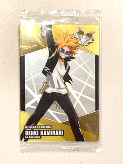 Denki Kaminari - 2_05 - My Hero Academia Plastic Wafer Card Japanese - Image 1