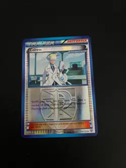 Colress 118/135 Reverse Holo Plasma Storm Uncommon Pokemon Trading Card TCG - Image 1