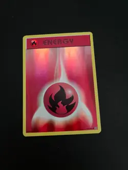 Pokemon Card Fire Energy Evolutions Reverse Holo 92/108 Trading Card TCG - Image 1