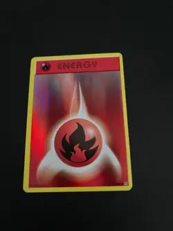 Pokemon Card Fire Energy Evolutions Reverse Holo 92/108 Trading Card TCG - Image 1
