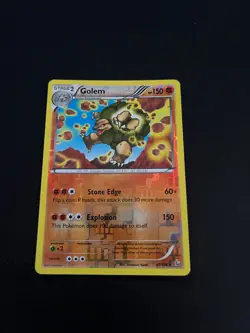 Pokemon Card Golem 47/106 XY Flashfire Reverse Holo Rare Pokemon TCG - Image 2