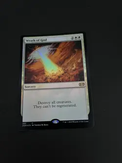 MTG Wrath of God 383 Foil Double Masters Magic The Gathering Trading Card - Image 2