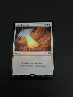MTG Wrath of God 383 Foil Double Masters Magic The Gathering Trading Card - Image 1