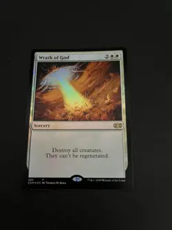 MTG Wrath of God 383 Foil Double Masters Magic The Gathering Trading Card - Image 2