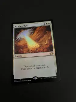 MTG Wrath of God 383 Foil Double Masters Magic The Gathering Trading Card - Image 1