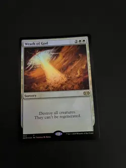 MTG Wrath of God 383 Foil Double Masters Magic The Gathering Trading Card - Image 2