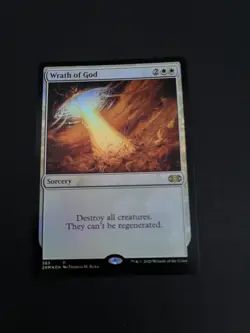 MTG Wrath of God 383 Foil Double Masters Magic The Gathering Trading Card - Image 1