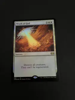 MTG Wrath of God 383 Foil Double Masters Magic The Gathering Trading Card - Image 2