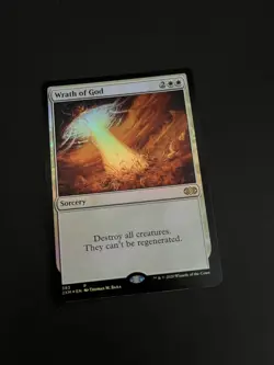 MTG Wrath of God 383 Foil Double Masters Magic The Gathering Trading Card - Image 2