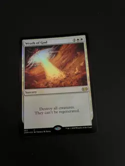 MTG Wrath of God 383 Foil Double Masters Magic The Gathering Trading Card - Image 2