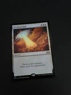 MTG Wrath of God 383 Foil Double Masters Magic The Gathering Trading Card - Image 2