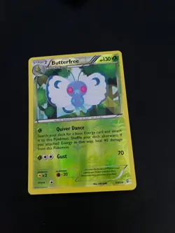 Butterfree Rare Reverse Holo 5/83 XY Generations Pokemon Card Trading Card TCG - Image 1