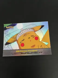 Pokemon TCG Pokemon Emergency EP2 Holo Topps 1998 Trading Card Vintage TCG - Image 1