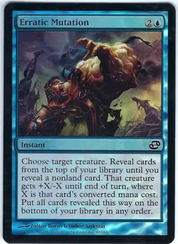 FOIL Erratic Mutation Planar Chaos Common - MTG Magic the Gathering Card - Image 1