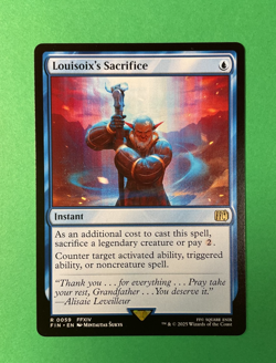 Louisoix's Sacrifice (0059) Fantasy MTG Magic The Gathering - Image 1