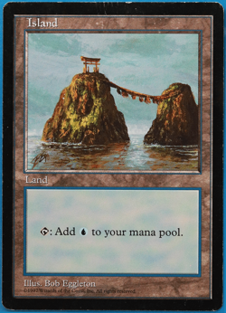 Island (APAC b Japan Promo) HP MTG MAGIC CARD (498335) ABUGames - Image 1