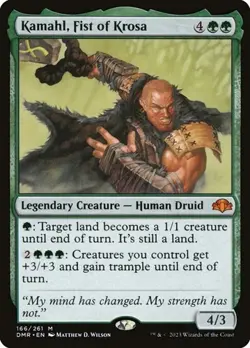 Kamahl, Fist of Krosa Dominaria Remastered NM MTG - Image 1
