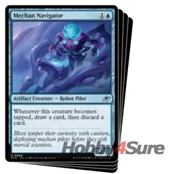 Presale Mechan Navigator X4 M/NM Magic: The Gathering MTG Edge Of Eternities - Image 1