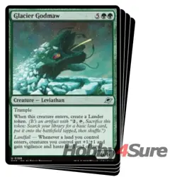Presale Glacier Godmaw X4 M/NM Magic: The Gathering MTG Edge Of Eternities - Image 1