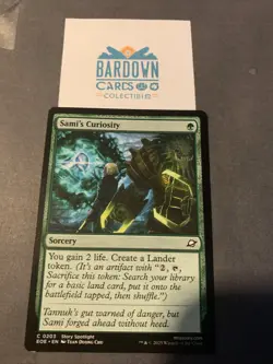 1x Sami's Curiosity NM Eng MTG - Edge of Eternities - Image 1