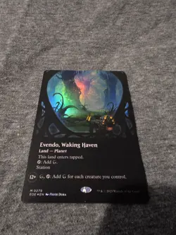 x1 Evendo, Waking Haven - Foil - Borderless M MTG Edge of Eternities M/NM, Engli - Image 1