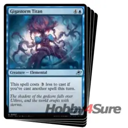 Presale Gigastorm Titan X4 M/NM Magic: The Gathering MTG Edge Of Eternities - Image 1