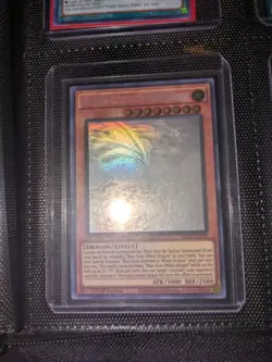 Blue-Eyes Alternative White Dragon GFTP-EN129 Ghost Rare 1st Ed M/NM YuGiOh - Image 1