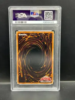 Yugioh PSA 9 MINT Dark Magician 15AX-KRY01 Secret Rare 2020 S#4328 - Image 2