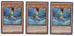 3X Yugioh Blackwing - Gale the Whirlwind BLCR-EN056 Ultra Rare 1st Edition NM - Image 1